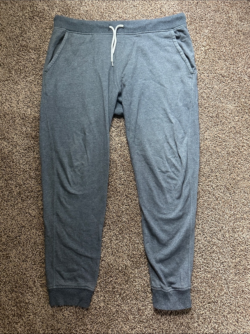 Old Navy Men's Heather Gray Jogger Sweatpants with Drawstring